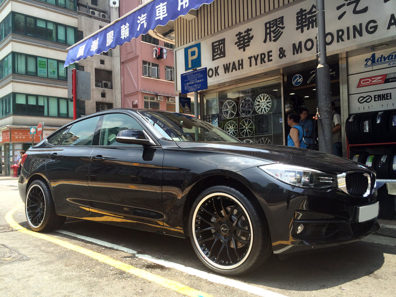 BMW F34 3GT and breyton wheels GTP and wheels hk and 呔鈴
