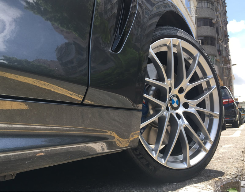 BMW F36 4 Series Gran Coupe and Breyton Fascinate Wheels and wheels hk and 呔鈴