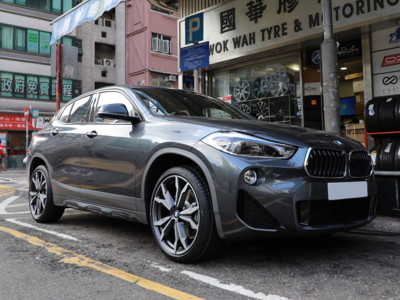 bmw f39 x2 and bmw 717m wheels and 呔鈴