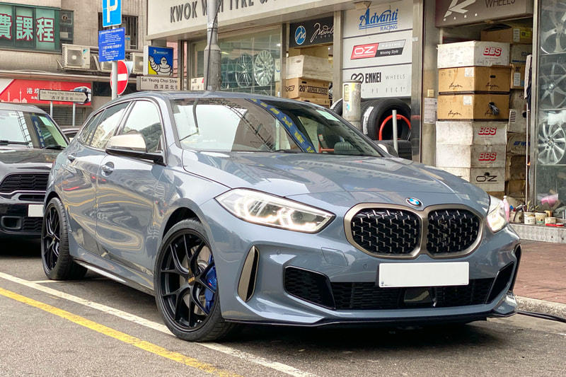BMW F40 1 Series M135i and BBS RID Wheels and tyre shop hk and michelin ps4s tyre and 呔鈴