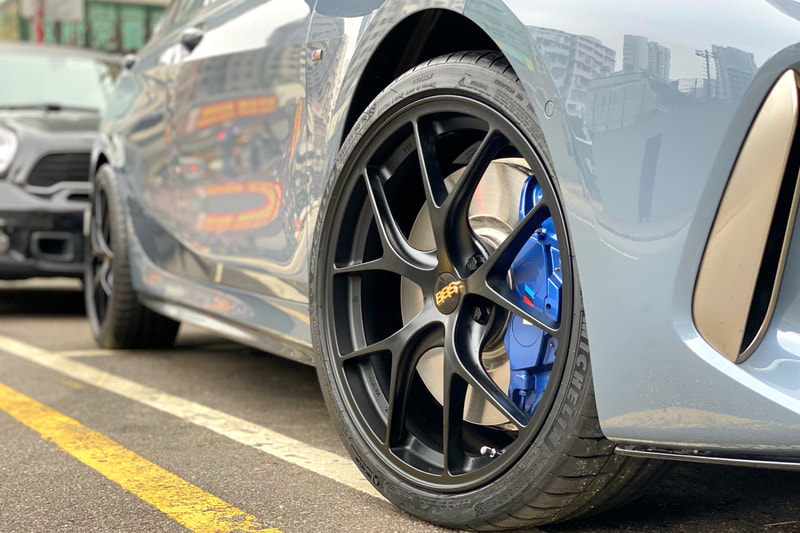 BMW F40 1 Series M135i and BBS RID Wheels and tyre shop hk and Michelin PS4S tyre and 呔鈴