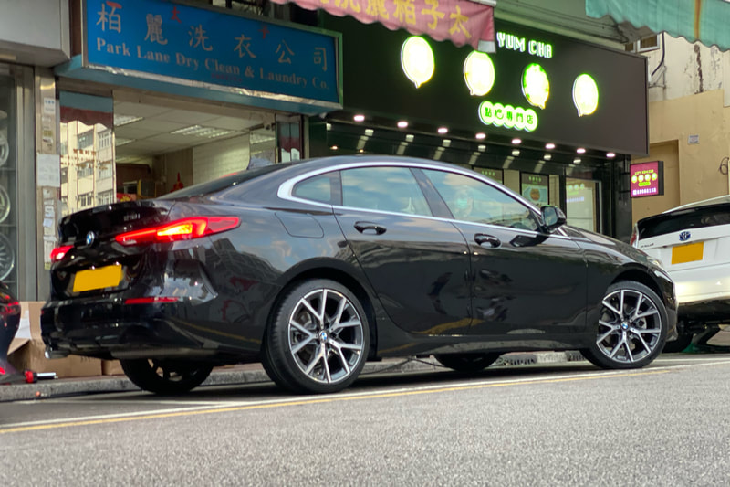 BMW F44 2 Series 218i and BMW 553M Wheels and M Performance parts and wheels hk and tyre shop hk 呔鈴 and michelin ps4 tyre