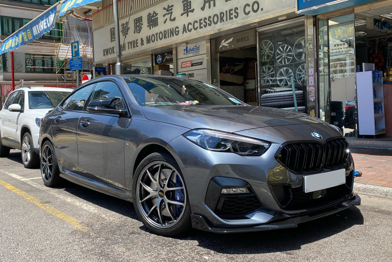 BMW F44 2 Series 218i and BBS RIA Wheels and BBS japan and tyre shop hk and bmw m235i