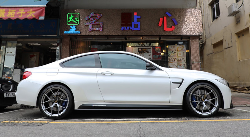 bmw f82 m4 and bbs fir wheels and 呔鈴 and wheels hk