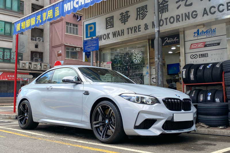BMW F87 M2 Competition and BMW 437M M Performance Wheels and wheels hk and tyre shop hk and 呔鈴