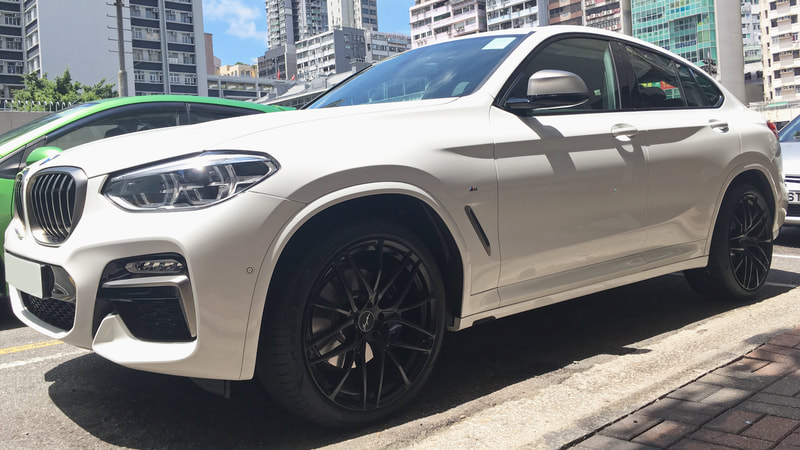 BMW G02 X4 and Breyton Wheels Fascinate Wheels and wheels hk and 呔鈴