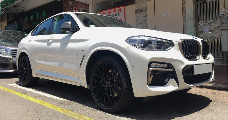 BMW G02 X4 and Breyton Wheels Fascinate and 呔鈴