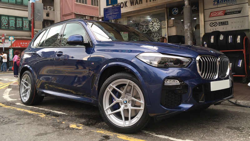 BMW G05 X5 and Modulare Wheels D32 and 呔鈴 and wheels hk