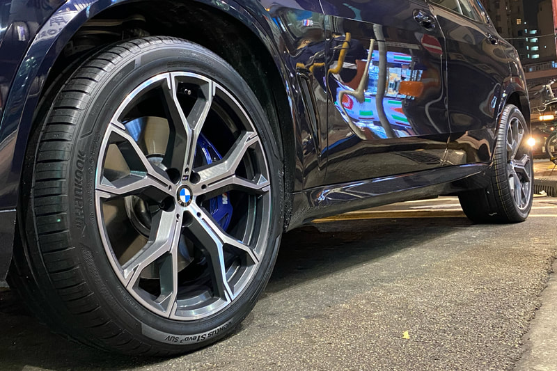 BMW G05 X5 and BMW M Performance Wheels 741M and wheels hk and pirelli pzero pz4 tyres and 呔鈴