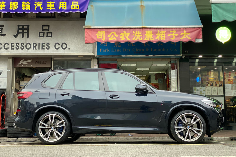 BMW G05 X5 with 22" BMW 747M Performance Wheels and 呔鈴 and wheels hk