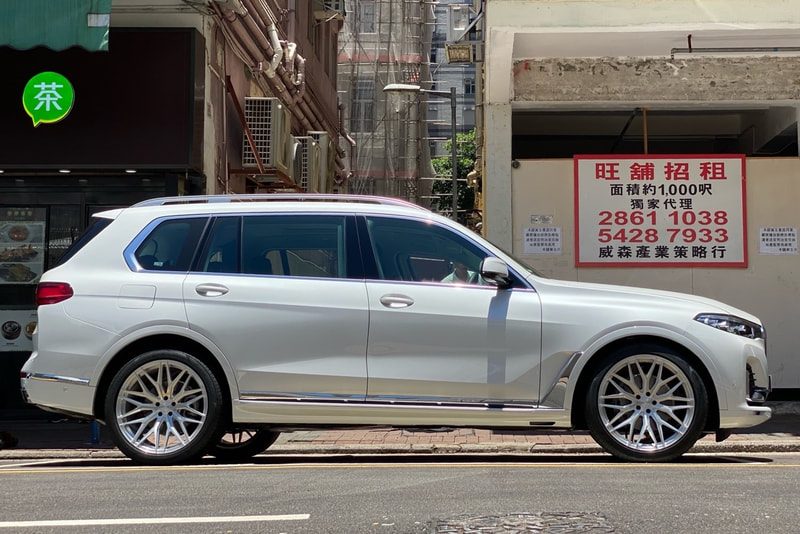 BMW G07 X7 and Modulare Wheels B40 and wheels hk and 呔鈴 and pirelli pzero pz4 tyres