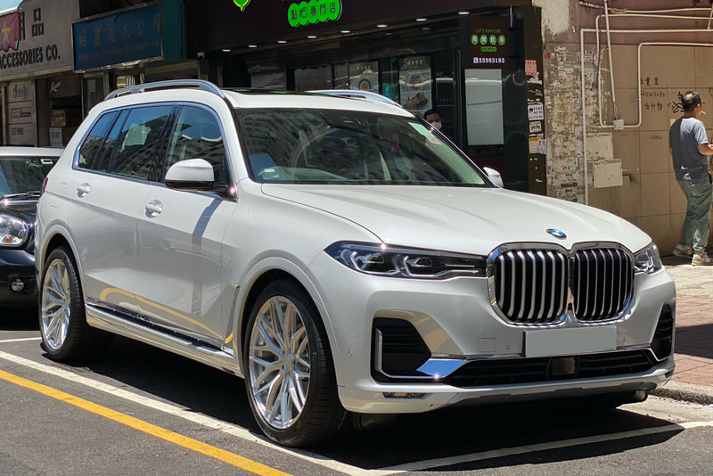 BMW G07 X7 and Modulare Wheels B40 and wheels hk and 呔鈴 and pirelli pzero pz4 tyres