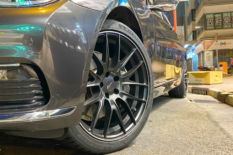 BMW G11 7 Series and Breyton Race GTX Wheels and Michelin PS4S tyre and 呔鈴 and tyre shop and reifen and 輪胎店
