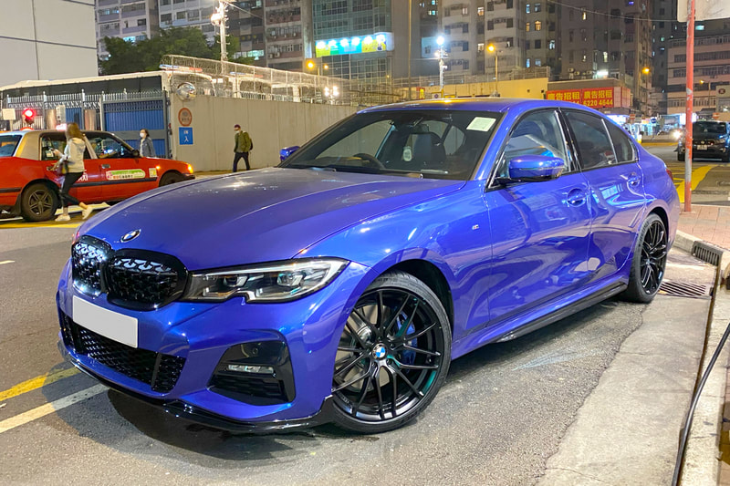 BMW G20 3 Series 320i and Breyton Fascinate wheels and wheels hk and 呔鈴 and tyre shop hk and michelin ps4s tyre