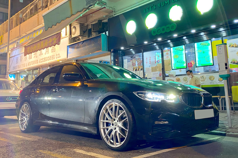 BMW G20 3 Series and Breyton Race GTX Wheels and wheels hk and tyre shop hk and 呔鈴 and michelin pilot sport 4s tyres