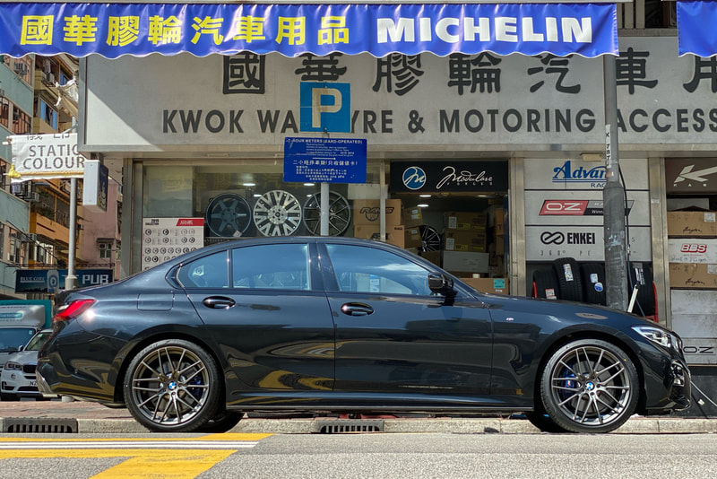 BMW G20 3 Series 320i and Breyton Fascinate wheels and wheels hk and 呔鈴 and tyre shop hk and pirell pz4 tyres
