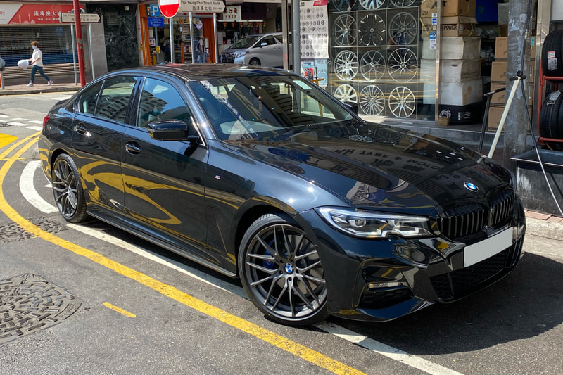 BMW G20 3 Series 320i and Breyton Fascinate Wheels and wheels hk and tyre shop hk and pirelli p zero 4 tyres and 呔鈴