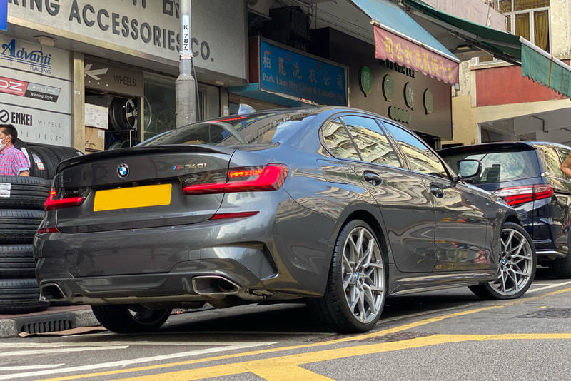 BMW G20 3 Series M340i and BMW 795M Wheels and tyre shop hk and Michelin PS4S tyre and 呔鈴
