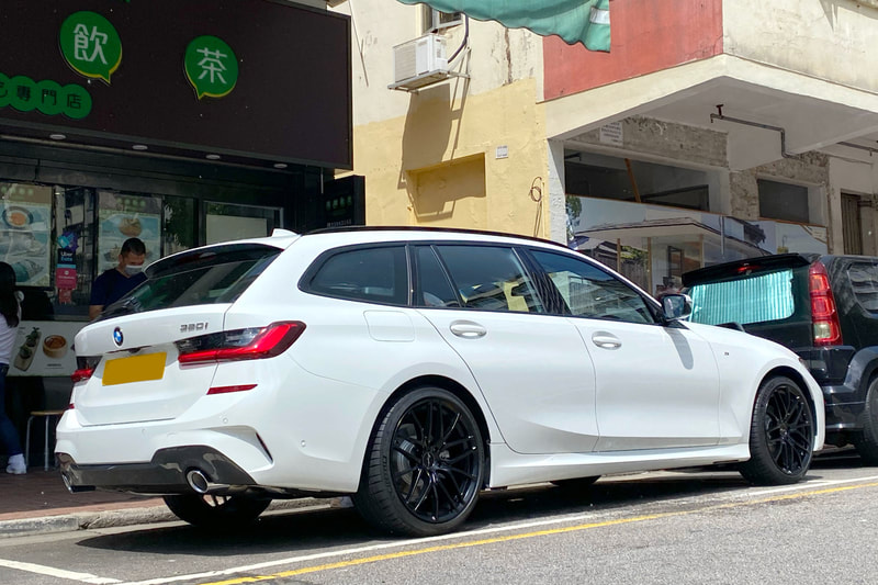 BMW G21 3 Series touring and Breyton Fascinate wheels and wheels hk and 呔鈴 and tyre shop hk and Michelin pilot sport 4s PS4S tyre
