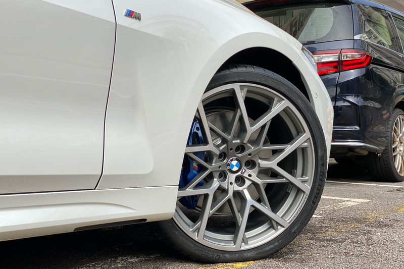 BMW G22 4 Series M440i and BMW 795M Wheels and tyre shop hk and Michelin PS4S tyre and 呔鈴
