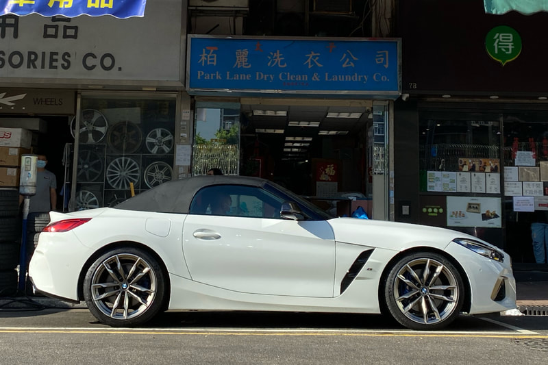 BMW G29 Z4 and BMW 800m Wheels and tyre shop hk and 呔鈴 and BMW Original Wheels