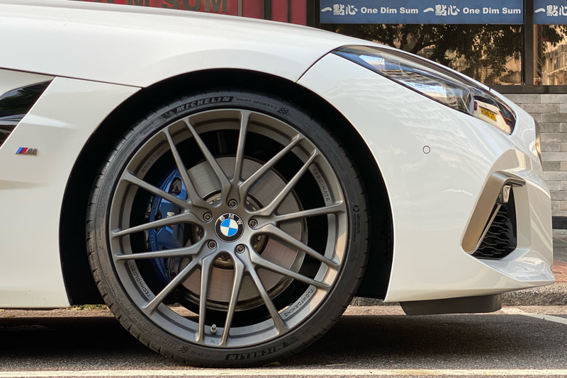 BMW G29 Z4 and Breyton Fascinate Wheels and tyre shop hk and michelin ps4s tyre and 呔鈴