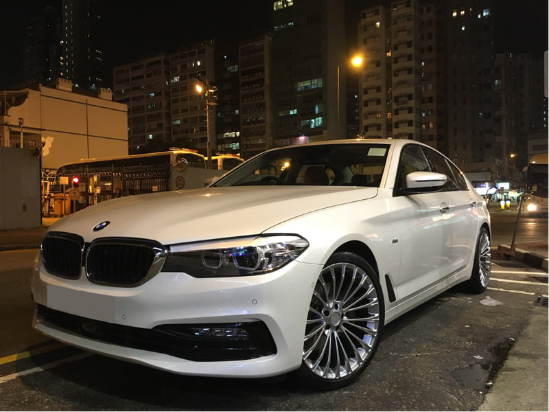 BMW G30 and Breyton Wheels Race LS 2 and 呔鈴 and wheels hk
