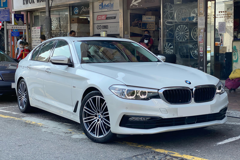 BMW G30 5 Series and BMW 664M Wheels and wheels hk and 呔鈴