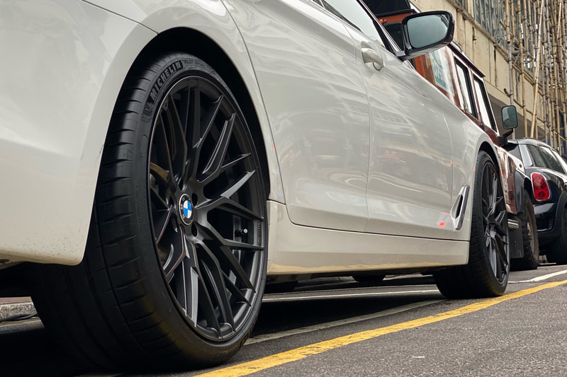 BMW G30 5 series and vorsteiner wheels vff107 and wheels hk and tyre shop and michelin ps4s tyre and 呔鈴