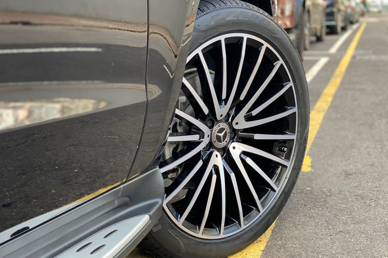 Mercedes Benz X166 GLS and AMG Multispoke Wheels and wheels hk and tyre shop and 呔鈴