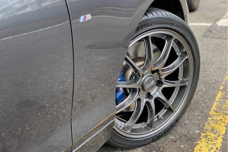 BMW F20 120i and OZ Racing Hyper GT HLT wheels and wheels hk and 呔鈴