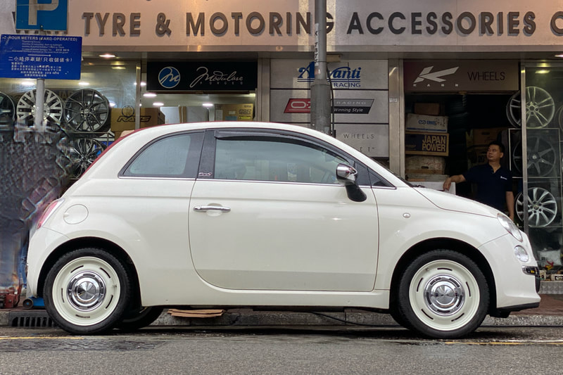 fiat 500 and Dean Cross Country CC3 Wheels and wheels hk and tyre shop hk and 呔鈴