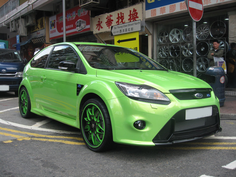 Ford Focus RS and Forgiato Wheels and wheels hk and 呔鈴