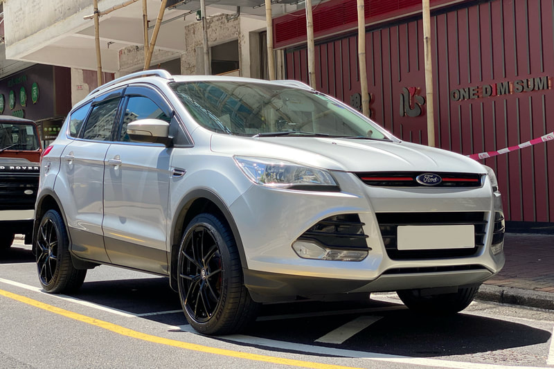 Ford Kuga and Sparco Wheels Podio and Wheels hk and Tyre shop hk and 呔鈴 and Michelin PS4 tyres