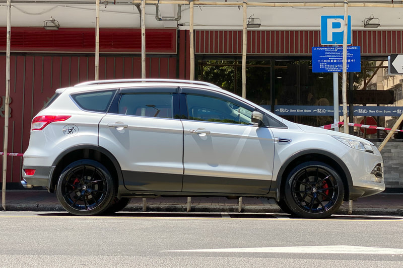 Ford Kuga and Sparco Wheels Podio and Wheels hk and Tyre shop hk and 呔鈴 and Michelin PS4 tyres