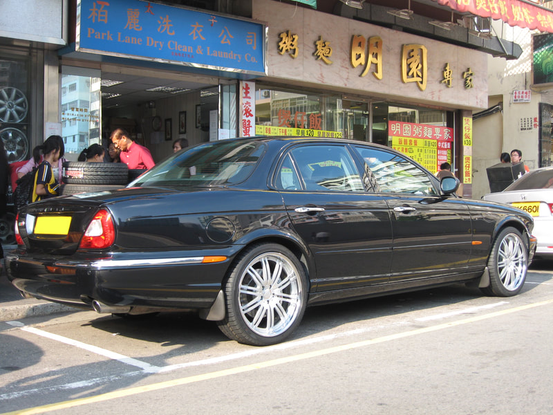 Jaguar XLR and Modulare Wheels M3 and 呔鈴 and wheels