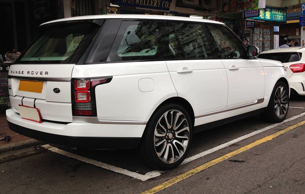 land rover range rover and Land Rover 7 Split Spoke wheels and wheels hk and tyre shop hk