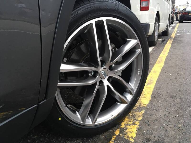 Land Rover Discovery Sport and BBS SX wheels and tyre shop hk and 輪胎店 