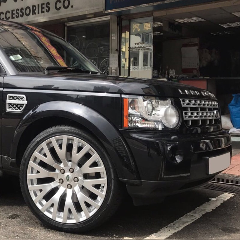 land rover discovery 4 and Kahn Design RS wheels and wheels hk and tyre shop hk
