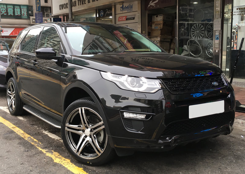 land rover discovery sport and RAYS vv52s wheels and wheels hk and tyre shop hk and 呔鈴
