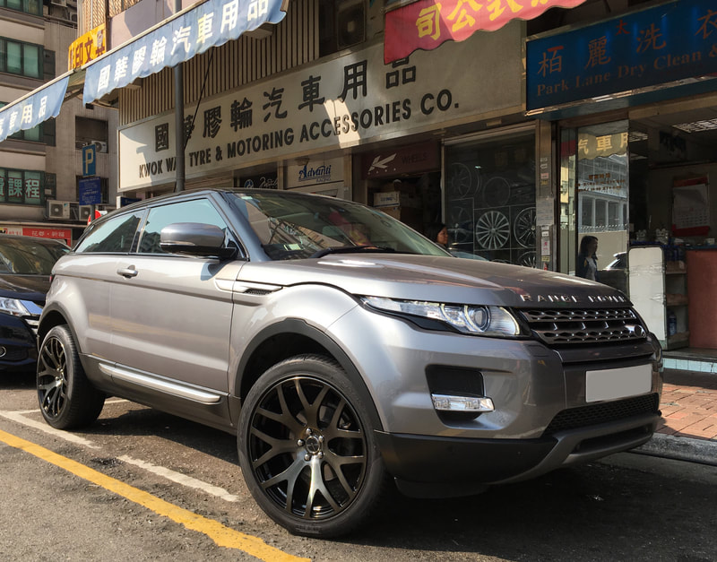 land rover evoque and RAYS Waltz Forged S7 wheels and wheels hk and tyre shop hk