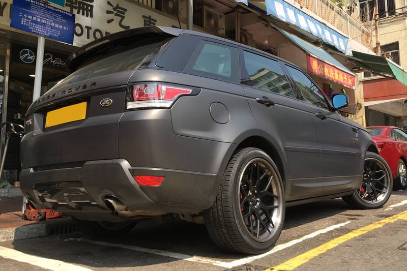 Land Rover Range Rover Sport and modulare wheels s37 and wheels hk and 呔鈴