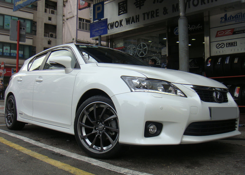 Lexus CT200h and ABT DR Wheels and 呔鈴