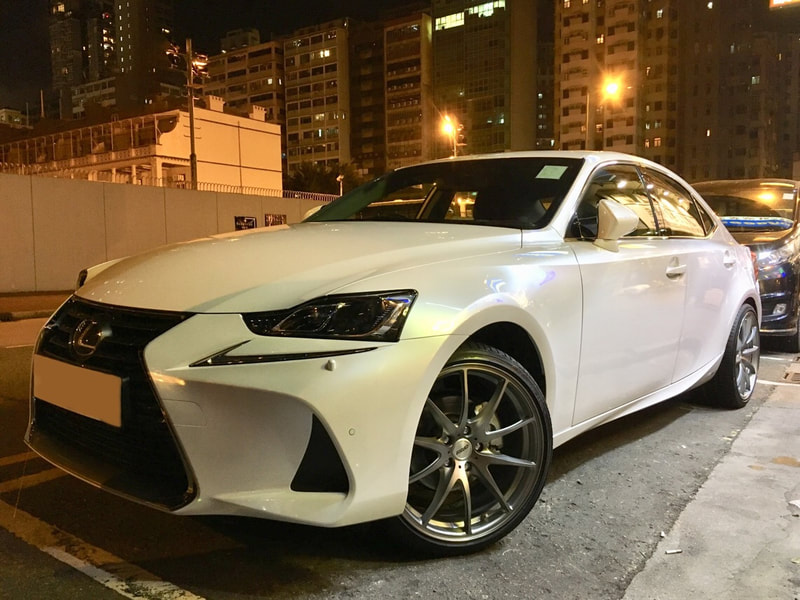 Lexus IS and RAYS Volk Racing G25 Wheels and 呔鈴
