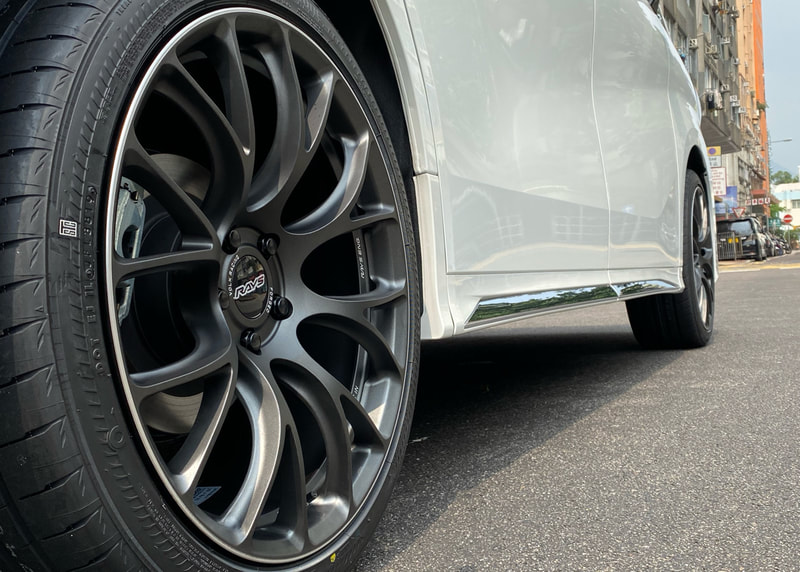 Lexus LM and Rays G16 wheels and wheels hk and tyre shop hk and 呔鈴