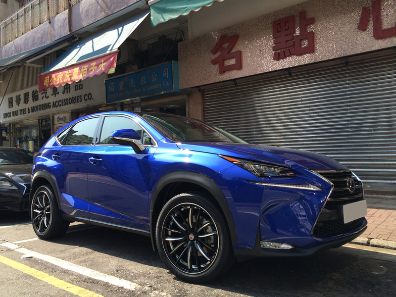 Lexus NX and RAYS Versus Pallas wheels and 呔鈴