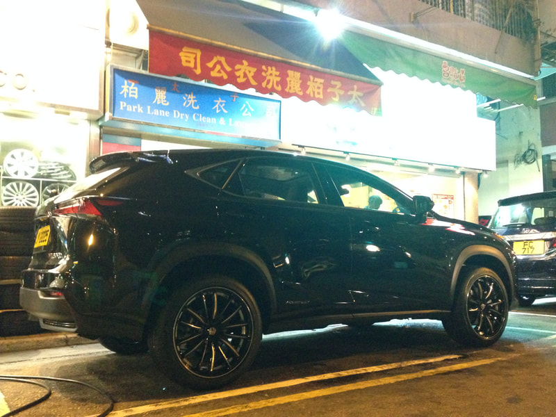Lexus NX and RAYS Versus Pallas Wheels and 呔鈴