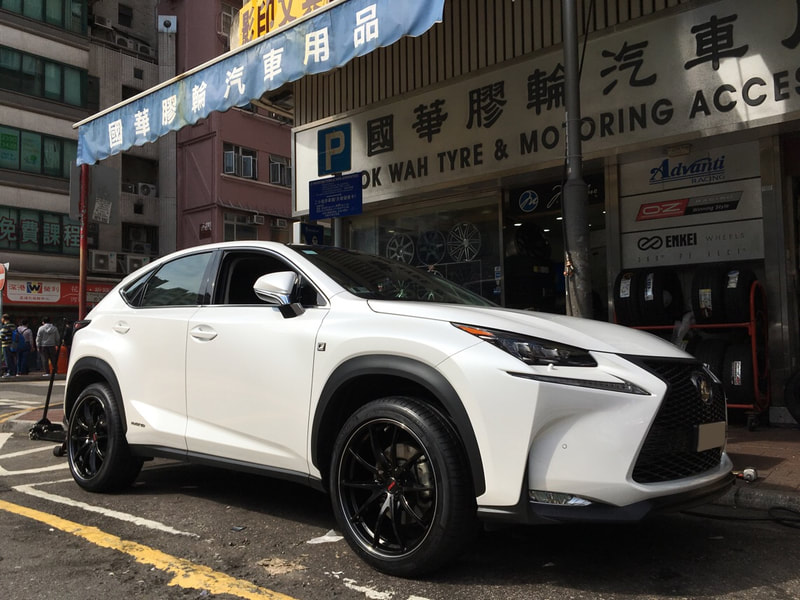 Lexus NX and RAYS Volk Racing G25 Wheels and 呔鈴