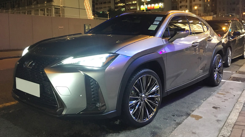 Lexus UX and RAYS VOUGE Wheels and 呔鈴