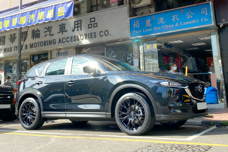 Mazda CX5 and WedsSport SA20R wheels and wheels hk and tyre shop hk and Michelin PS4S tyres and 呔鈴